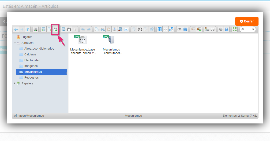 Añadir una imagen en un artículo de Cloud Gestion Añadir una imagen en un artículo de Cloud Gestion