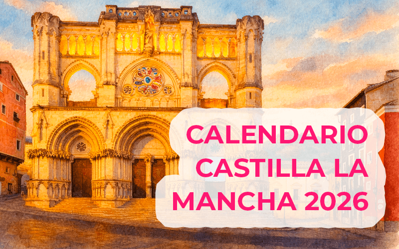 Calendario laboral de Castilla-La Mancha 2026: festivos, puentes Calendario laboral de Castilla-La Mancha 2026: festivos, puentes