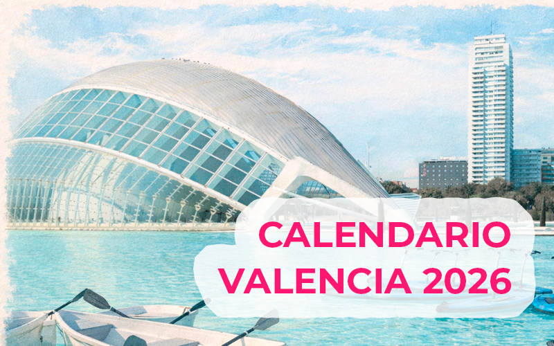Calendario laboral 2026 en la Comunidad Valenciana: Festivos y puentes destacados en Valencia Calendario laboral 2026 en la Comunidad Valenciana: Festivos y puentes destacados en Valencia
