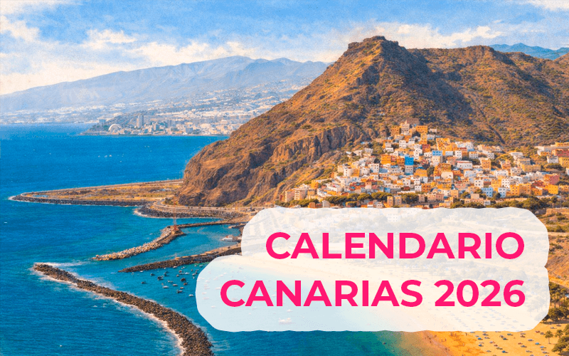 Calendario laboral 2026 de Canarias: Festivos, puentes y días clave para autónomos y empresas Calendario laboral 2026 de Canarias: Festivos, puentes y días clave para autónomos y empresas