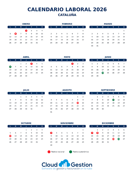Calendario laboral Cataluña 2025: Todos los días festivos oficiales Calendario laboral Cataluña 2025: Todos los días festivos oficiales