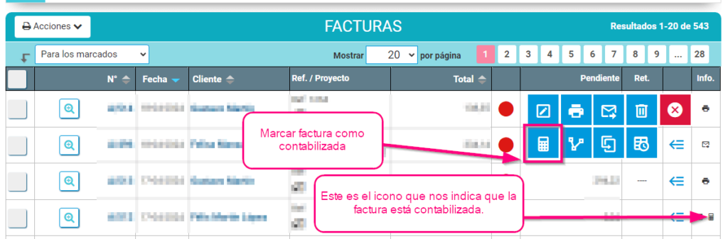 Contabilizar factura de ventas Contabilizar factura de ventas