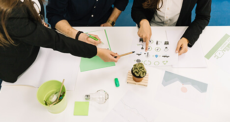 Crear una empresa comienza con una idea y un plan de negocio