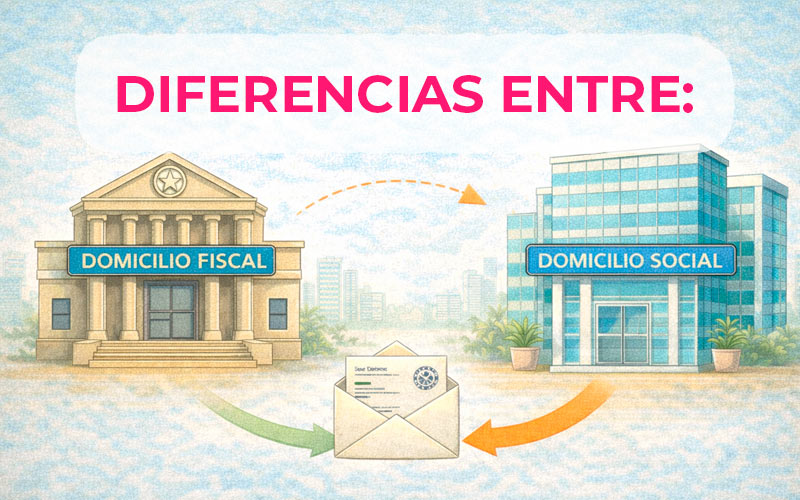 ¿Qué es el domicilio fiscal? Diferencias con el domicilio social ¿Qué es el domicilio fiscal? Diferencias con el domicilio social