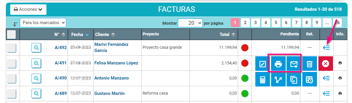 imprimir-o-enviar-factura Imprimir o enviar por mail solo una factura de Cloud Gestion