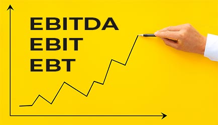Tres grandes indicadores de rentabilidad: EBT, EBIT y EBITDA