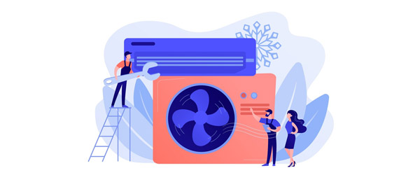 Mantenimiento de sistemas de aire acondicionado inverter