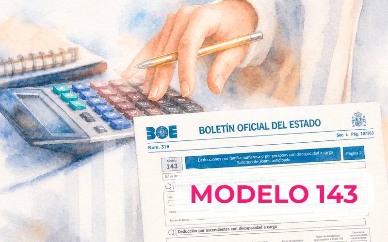 Modelo 143: Cómo cumplir con hacienda sin errores Modelo 143: Cómo cumplir con hacienda sin errores