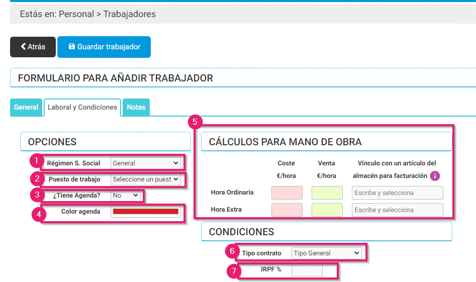 Crear un trabajador desde Cloud Gestion Crear un trabajador desde Cloud Gestion