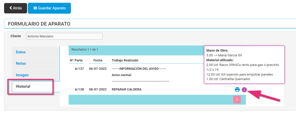 Registrar aparatos SAT en Cloud Gestion - Historial Registrar aparatos SAT en Cloud Gestion - Historial