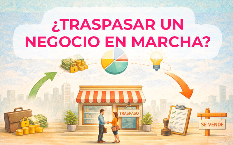 Traspaso de un negocio en funcionamiento. Guía paso a paso Traspaso de un negocio en funcionamiento. Guía paso a paso